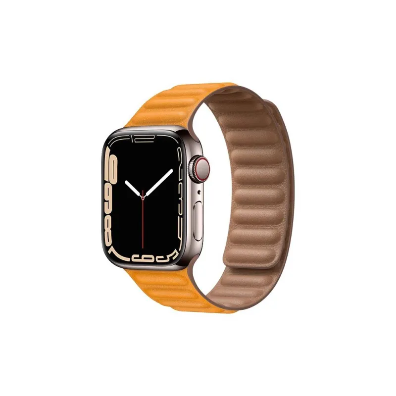 CHUANGYIDA Apple Compatibility Watch Band 145~208mm Artificial Leather Material-9