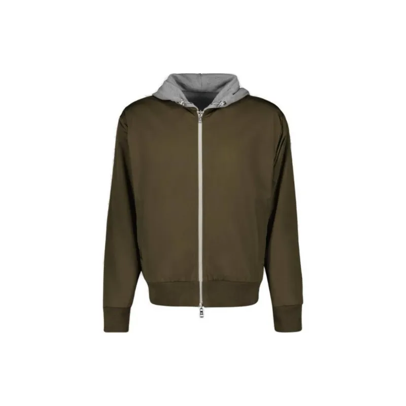 Moncler Reversible Zip Up Hooded Track Jacket-1