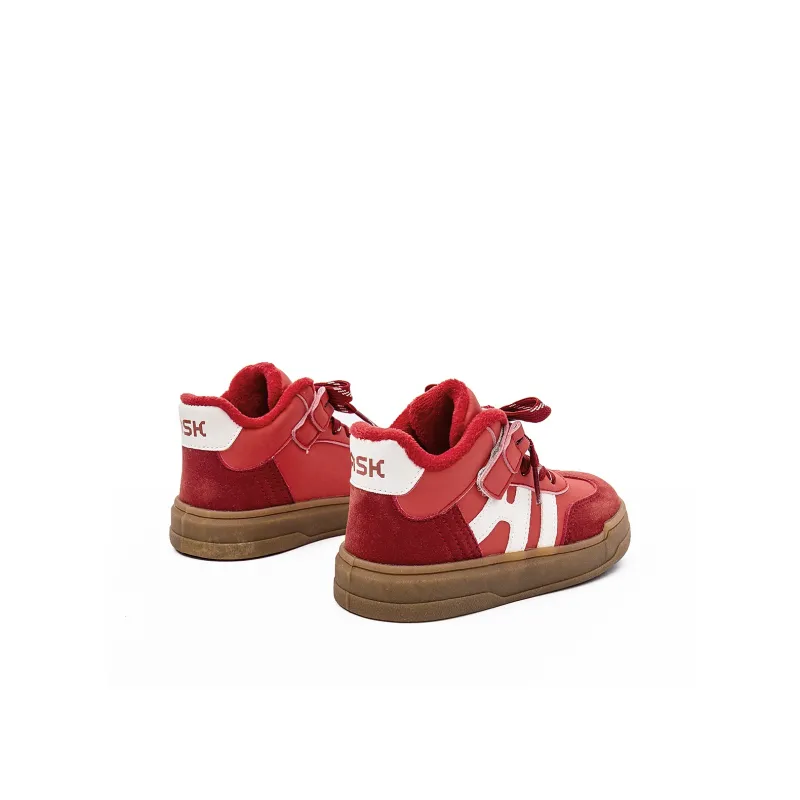 ASK Slip Resistant Thermal Support Mid Top Kids' Skateboarding Shoes Kids'-4