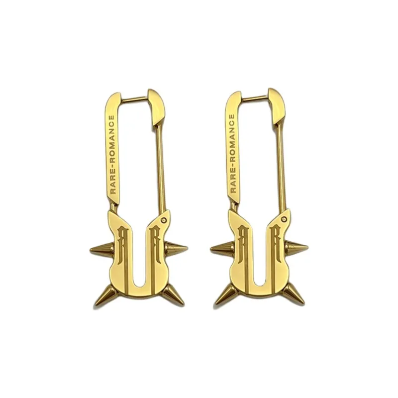 RRONV 925 Sterling Silver Earrings Men's-2