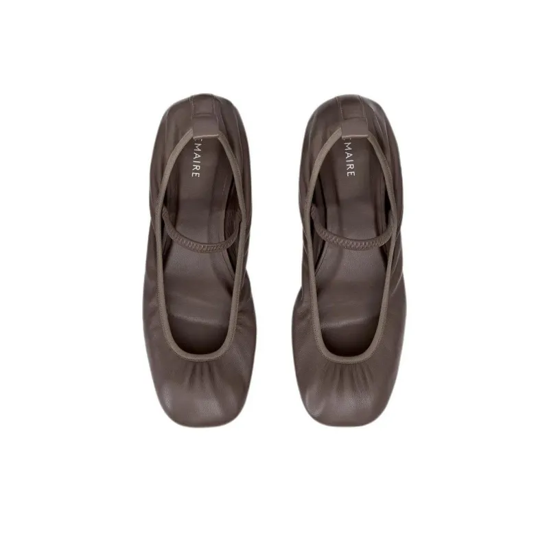 Lemaire Casual Single Shoes Women's Brown-4