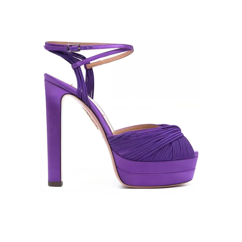 AQUAZZURA Bellini Beauty Plateau 135mm Sandals-1