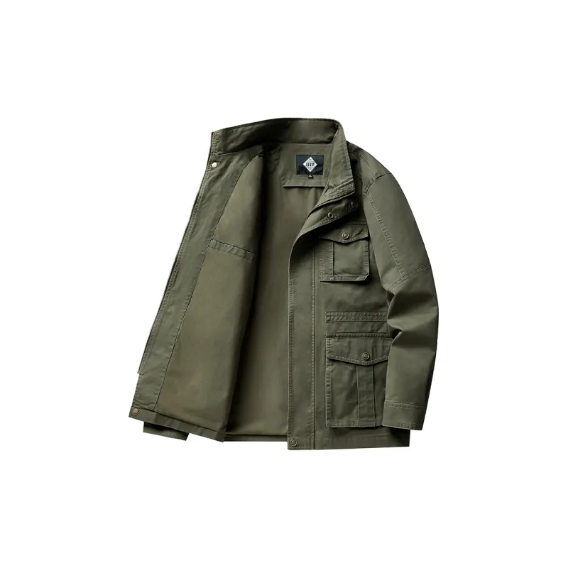 JEEP SPIRIT Jackets & Coats Men's Khaki-6