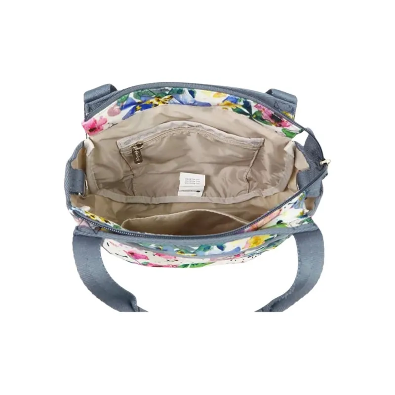LeSportsac Polyester Shoulder Bag Crossbody Bag Handbag Mini Women's White & Multicolor-4