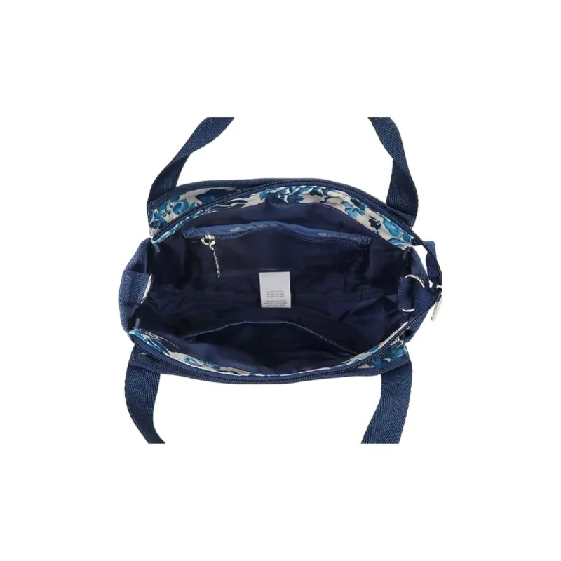 LeSportsac Polyester Shoulder Bag Crossbody Bag Handbag Small Size Women's Blue & White-5