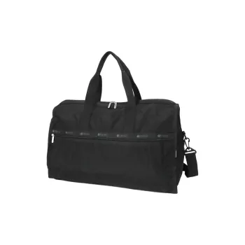 LeSportsac Polyester Boston Bag Handbag Shoulder Bag Crossbody Bag Travel Bag Women's Black