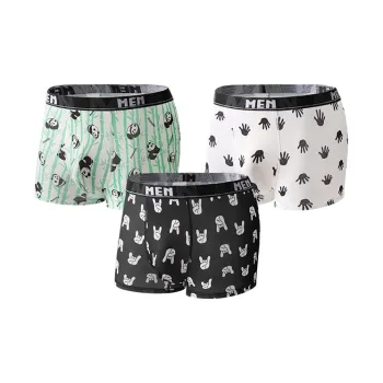Qiao Ni Tong Underpants Men's 3 Pack