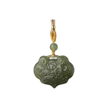 FANHAOGANG JADE Hetian Jade White Jade/Pale Greenish White Jade Unisex