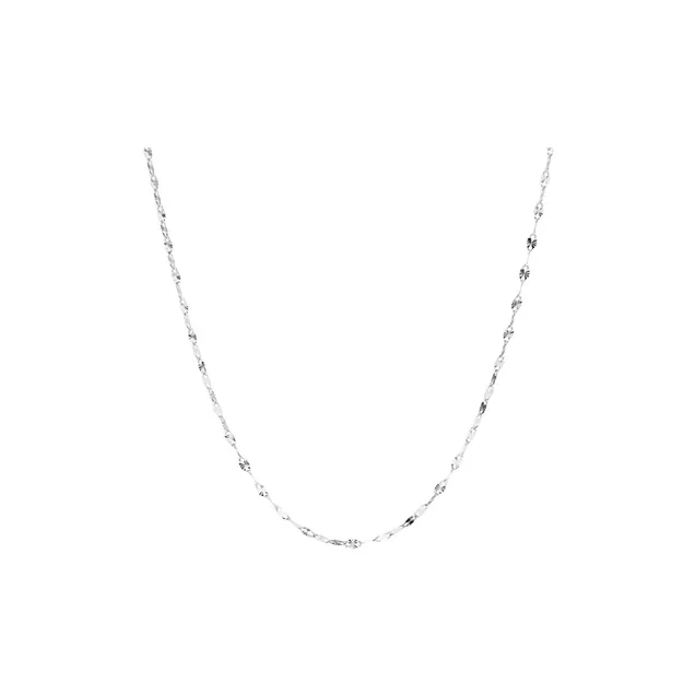 RURA S999 Fine Silver Necklaces Women's Silver-8