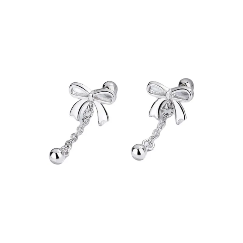 Stone Edge Poly 999 Fine Silver Sterling Silver Hoop Earrings Women's-0