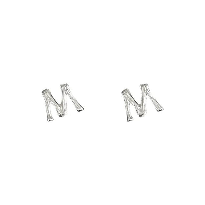 EAR PARTNER Copper Stud Earrings Unisex-14