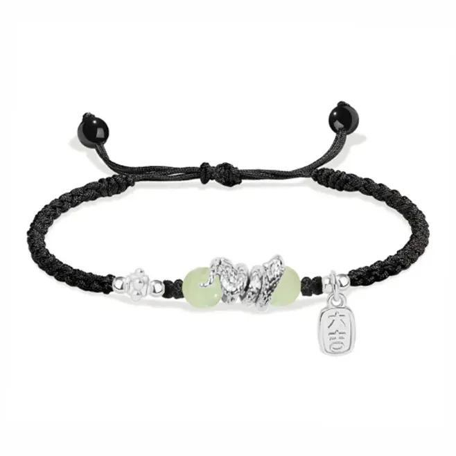 Muyan Alloy Bound Blessing Bracelet Unisex-6