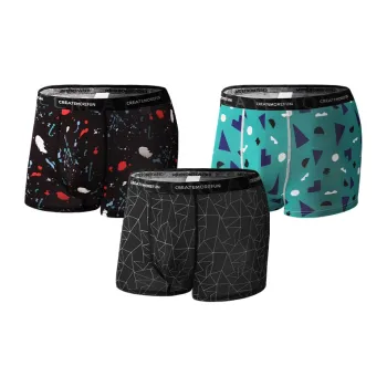 Qiao Ni Tong Underpants Men's 3 Pack