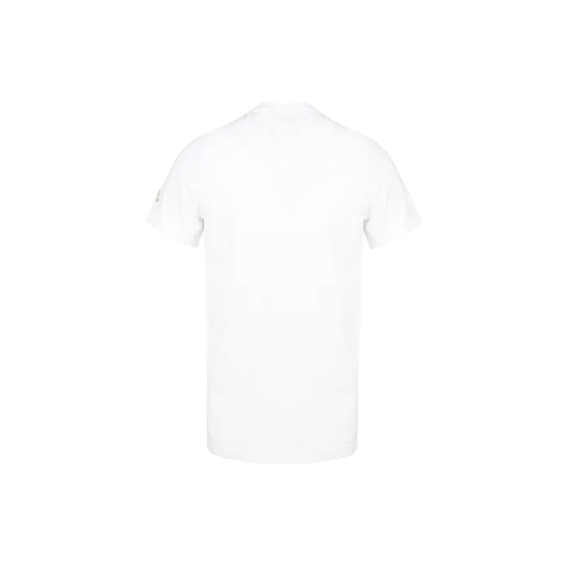 Adidas T Shirts Men White-1