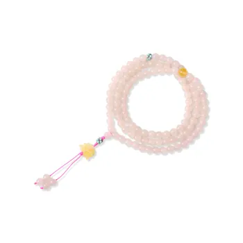 The Call Of The Heart Hetian Jade Bracelets Dusty Pink Unisex