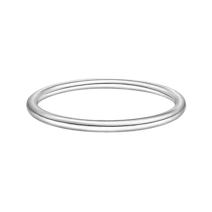 CARAT'S DIARY S999 Fine Silver Bangles Unisex-0