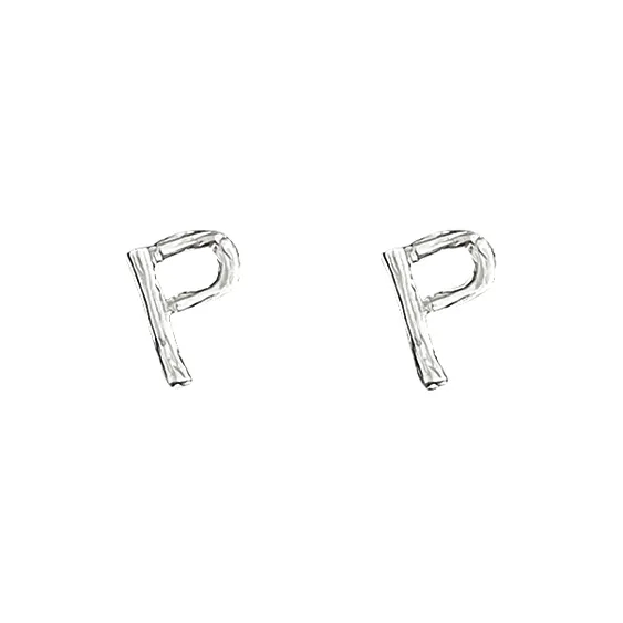 EAR PARTNER Copper Stud Earrings Unisex-18