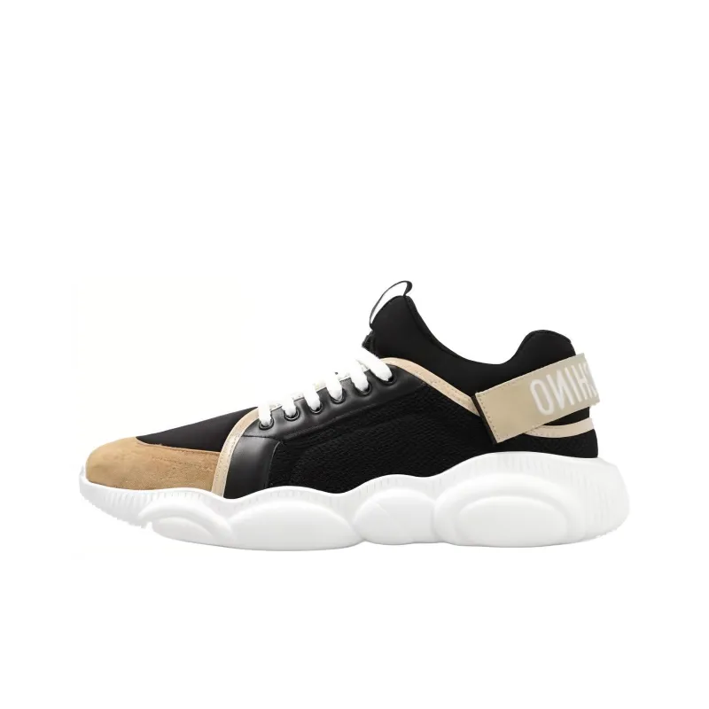 MOSCHINO Teddy Bear Panelled Trainers-0