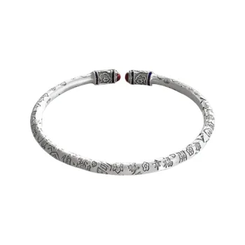 CUTE DAME S999 Sterling Silver Bracelets Women's Silver