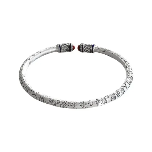 CUTE DAME S999 Sterling Silver Bracelets Women's Silver-0