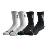White Black+Blue Green+Pure Black 4 Pack-4 Pack