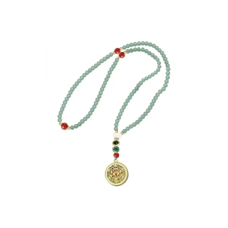 SHARK BABY Colored Glaze Necklaces Unisex-0