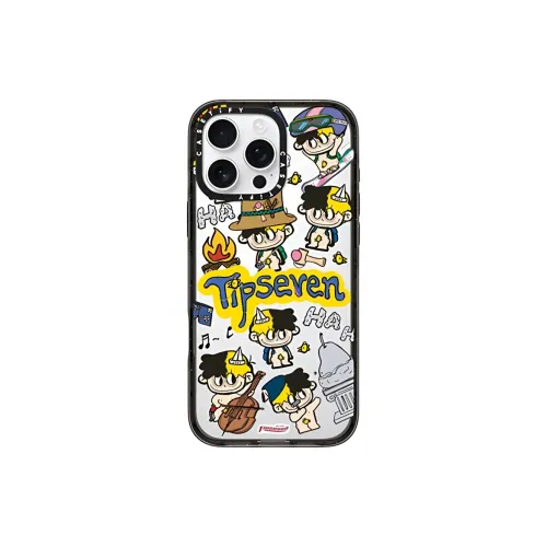 CASETIFY TPU Material TIPSEVEN Collection Chicken Travel Phone Cases Compatible With IPhone 16/15/14/Pro/Ma Cartoon