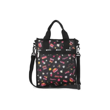 LeSportsac Nylon Shoulder Bag Crossbody Bag Handbag Women's Black