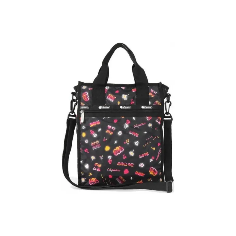 LeSportsac Nylon Shoulder Bag Crossbody Bag Handbag Women's Black-0
