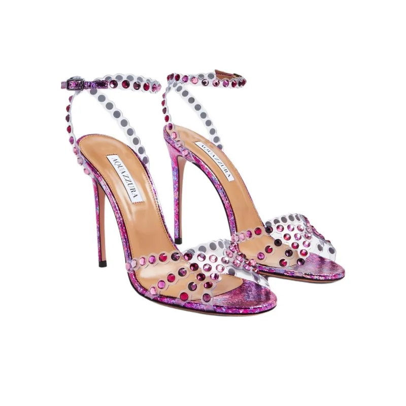 AQUAZZURA Tequila 75mm Mules-4