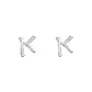 Letter K 1 Pair Eh-2780.ebK