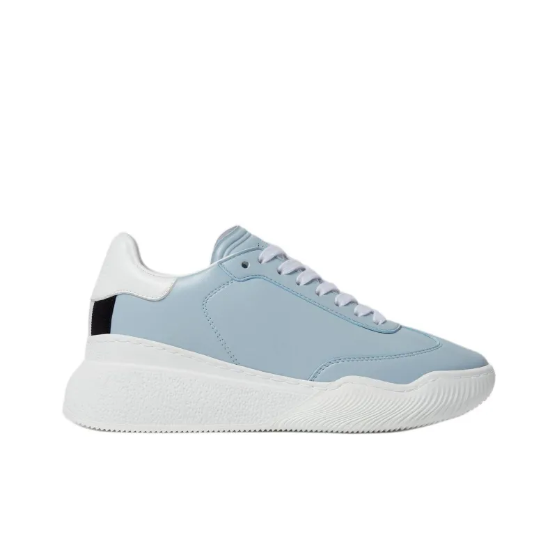 Stella McCartney Loop Low Top Casual Shoes Women's Gray Blue-1
