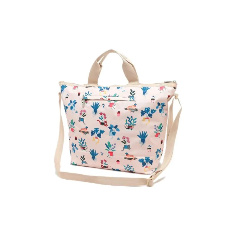 LeSportsac Polyester Tote Bag Shopping Bag Shoulder Bag Crossbody Bag Handbag Women's Beige-3