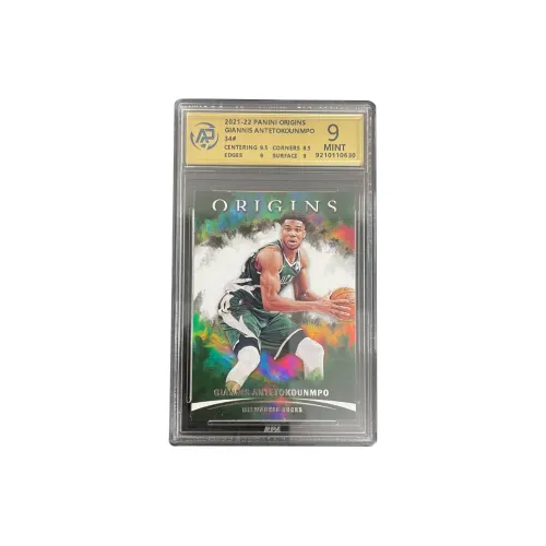 PANINI 2021 22 Origins Giannis Antetokounmpo Bucks Letter Bro Origins Teca RPA9 Star Card Pass Graded Cards 1 Pc