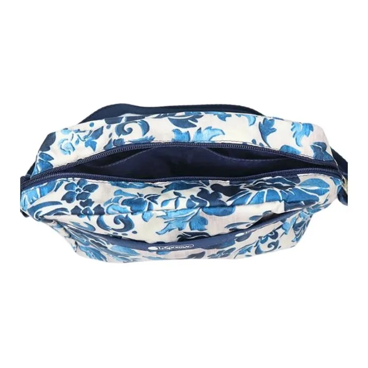 LeSportsac Polyester Shoulder Bag Crossbody Bag Mini Women's Blue & White-3