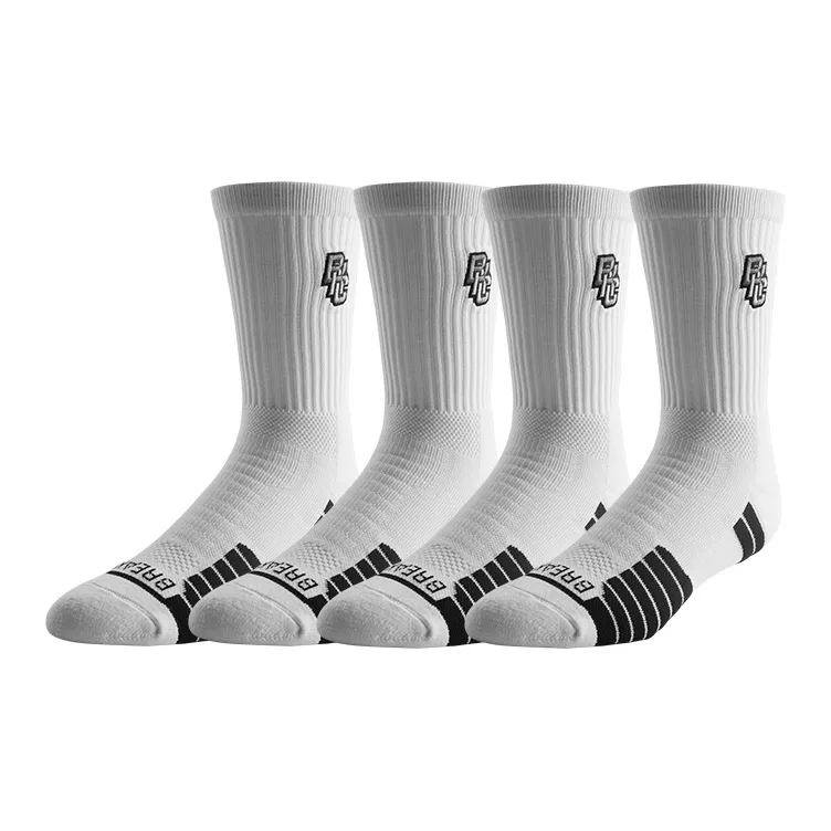 BKCXZICE Track & Field Socks Terry Sole Elite Socks Unisex 4 Pack-5