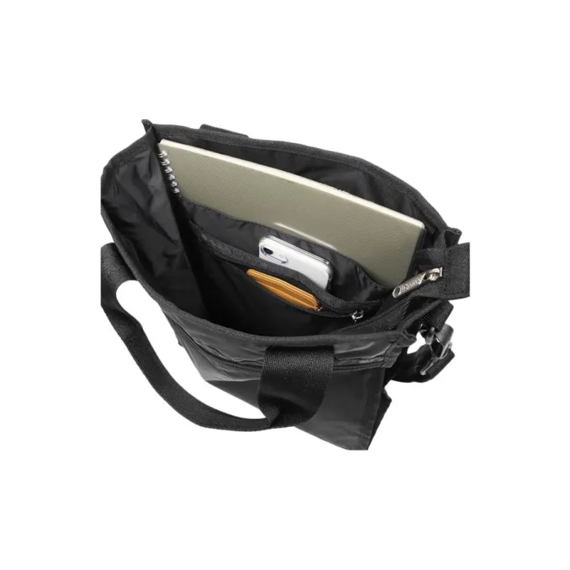 LeSportsac Nylon Shoulder Bag Crossbody Bag Handbag Unisex Black-6