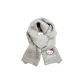 Gray Hello Kitty Knit Scarf
