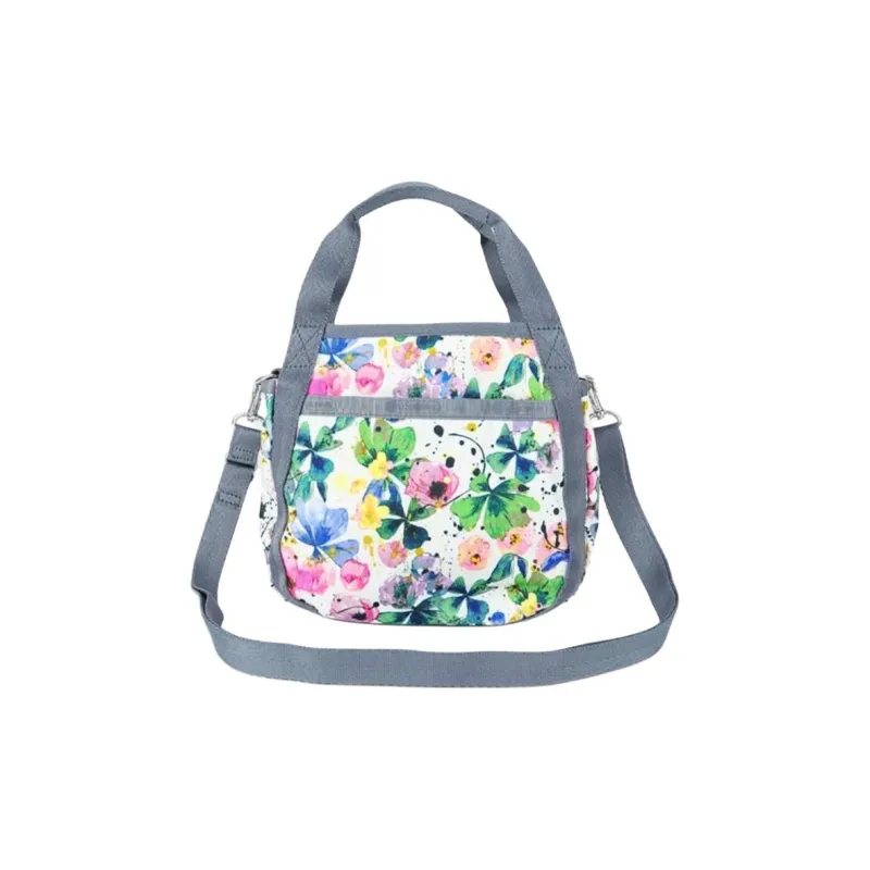 LeSportsac Polyester Shoulder Bag Crossbody Bag Handbag Mini Women's White & Multicolor-1