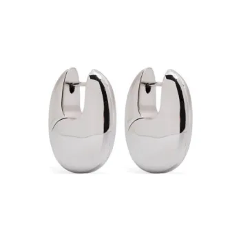 TOM WOOD Medium Pebble Earrings