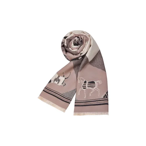 MITHAOL KUSC Polyester Knit Scarves Women's