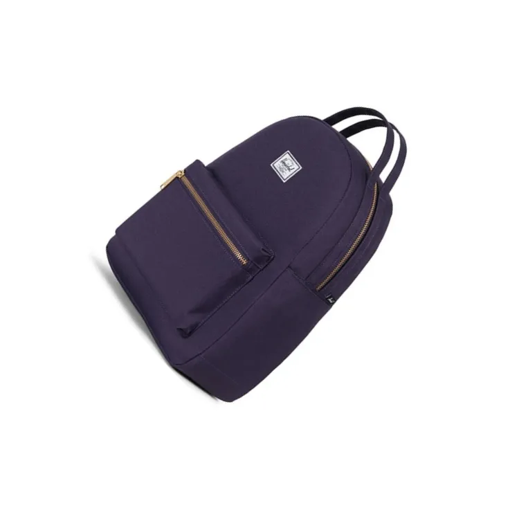 Herschel Polyester Backpack Small Size Unisex Dark Purple-2