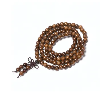 Baozhi Golden Sandalwood Bracelets Unisex