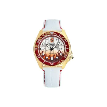 SEIKO Series 5 Automatic Mechanical Movement Stainless Steel Strap Watch Unisex White Dial