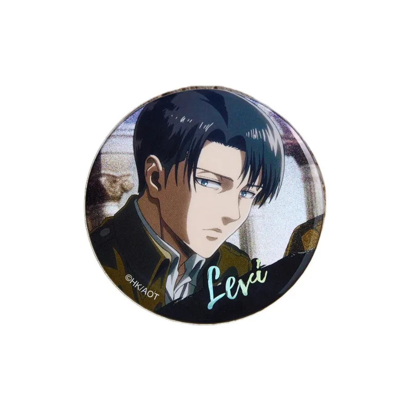 Nullset Attack On Titan Collection I Badge Eren Mikasa Levi Ami Badges-3