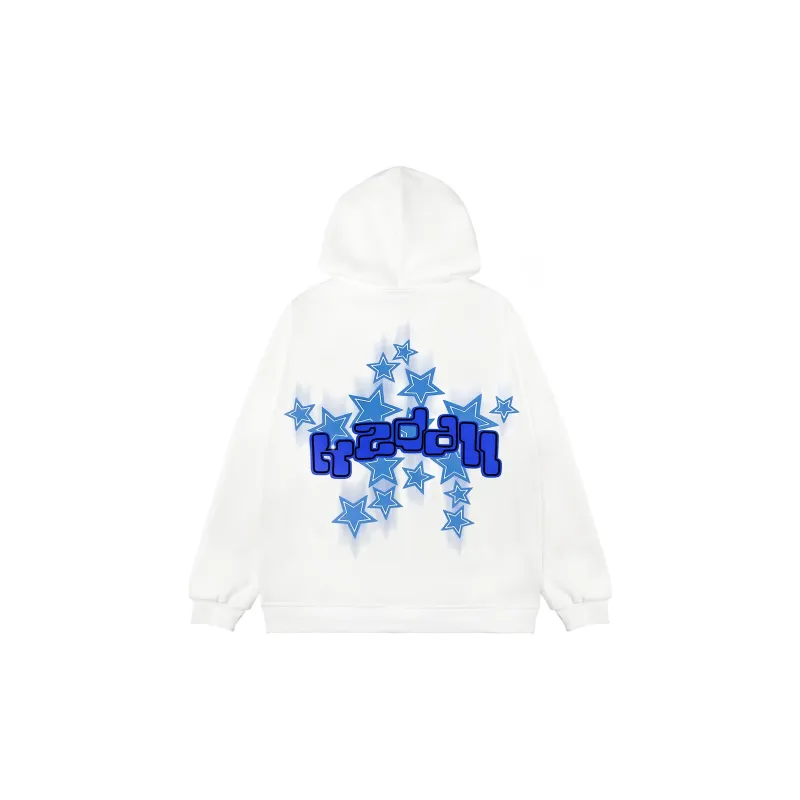 KZDALL Sweatshirts Unisex White-1