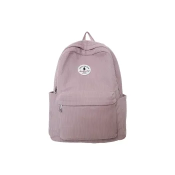 TAKI Corduroy Backpack Regular Unisex White/Pink/Black/Gray