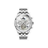 White Case White Dial White Steel Band