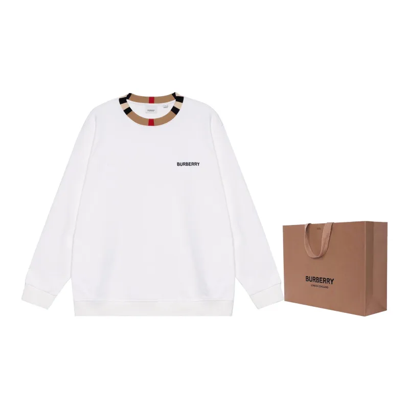 Burberry SS23 Sweatshirt Men's White-4