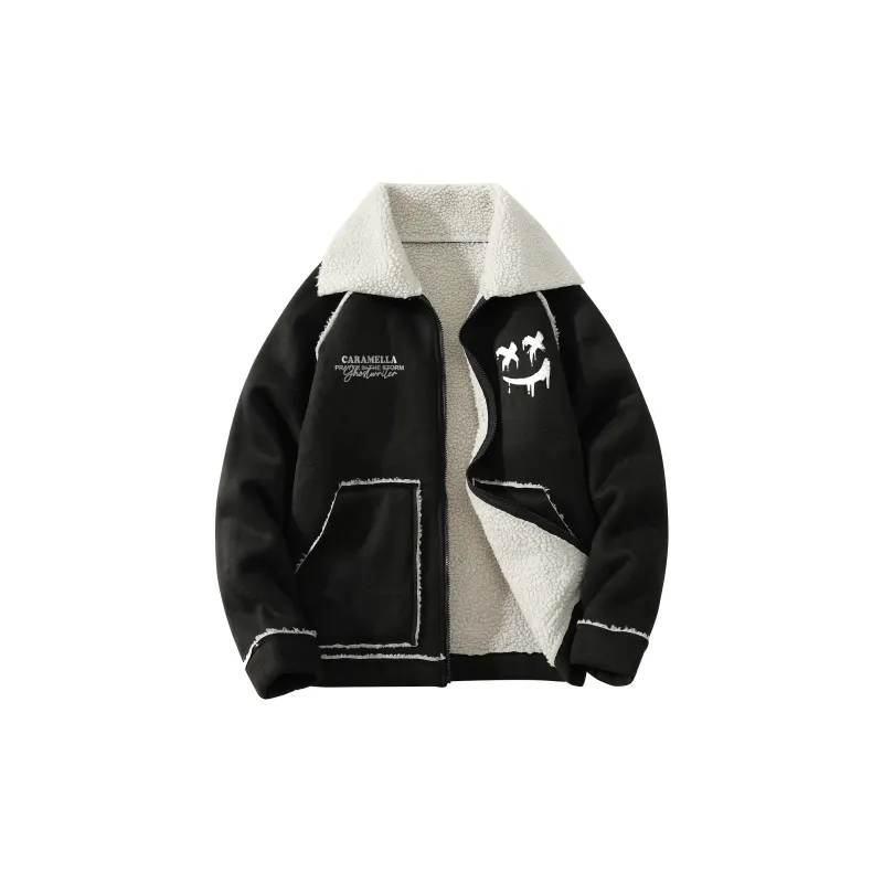 Caramella Velvet feel Coat Unisex-1